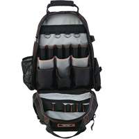 Arsenal<sup>®</sup> 5843 Tool Backpack, 13-1/2" L x 8-1/2" W, Black, Polyester TEQ972 | Rideout Tool & Machine Inc.