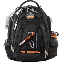 Arsenal<sup>®</sup> 5144 Office Backpack, 14" L x 8" W, Black, Polyester TEQ973 | Rideout Tool & Machine Inc.