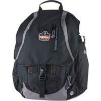 Arsenal&reg; 5143 Tool Backpack, 15" L x 8" W, Black, Polyester Rideout Tool & Machine Inc.