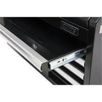 Industrial Tool Chest, 26" W, 4 Drawers, Black Rideout Tool & Machine Inc.