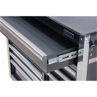 Chariot &agrave; outils industriel, 11 tiroirs, 41" la x 18-3/4" p x 39-1/3" h, Noir Rideout Tool & Machine Inc.