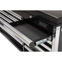 Industrial Tool Chest, 41" W, 10 Drawers, Black Rideout Tool & Machine Inc.