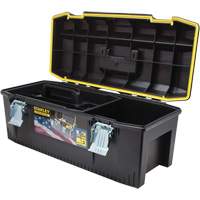 FatMax&reg; Structural Foam Tool Box, 28" W x 12-1/2" D x 11" H, Black/Yellow Rideout Tool & Machine Inc.