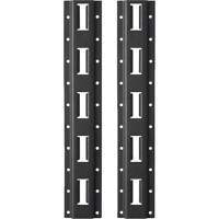 E-Track vertical pour tablettes de rayonnage Packout Rideout Tool & Machine Inc.