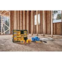 Flip-Bin Organizer, 3-7/8" W x 17-3/4" D x 13-7/8" H, Black/Yellow Rideout Tool & Machine Inc.