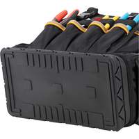 Sac &agrave; dos &agrave; outils &agrave; base moul&eacute;e, 18" lo x 13" la, Noir/Bleu, Balistique/Polyester Rideout Tool & Machine Inc.