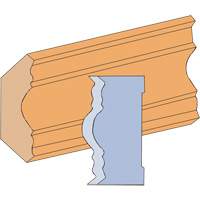 Jeu de couteaux pour moulage en forme d'anse de fantaisie Rideout Tool & Machine Inc.