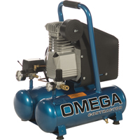 Portable Contractor Series Compressors - Oil Lube, Direct Drive, Electric, 3.3 Gal. (4 US Gal), 125 PSI, 115/1 V Rideout Tool & Machine Inc.