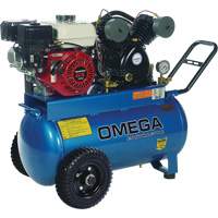 Contractor Series Air Compressors, Gas, 16.6 Gal. (20 US Gal), 125 PSI Rideout Tool & Machine Inc.