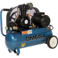 Professional Series Air Compressors, Electric, 9.2 Gal. (11 US Gal), 125 PSI, 115/1 V Rideout Tool & Machine Inc.