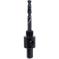 Mandrin pour scie-cloche &agrave; tige triangulaire, 9/16" - 1-3/16", 3/8" Tige Rideout Tool & Machine Inc.