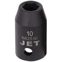 Socket, Impact, 10 mm, 1/2" Drive, 6 Points Rideout Tool & Machine Inc.