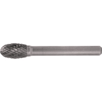 Fraises au carbure solide - Forme ovale, SE-1, 1/4" dia., 1/4" Tige, 3/8" Prof. de la coupe Rideout Tool & Machine Inc.