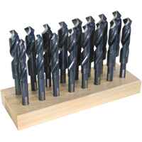 Drill Sets, 16 Pieces, High Speed Steel Rideout Tool & Machine Inc.