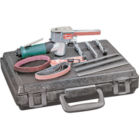 Ponceuses &agrave; ruban Mini-Dynafile II, 1/8" - 1/2", 1/4" NPTF Rideout Tool & Machine Inc.