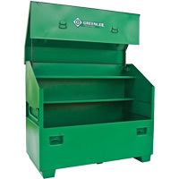 Jobsite Chest, 60" W x 30" D x 48" H, Green Rideout Tool & Machine Inc.