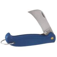 Couteau de poche avec lame &agrave; fendre en bec de faucon Rideout Tool & Machine Inc.