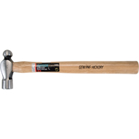 Ball Pein Hammer, 16 oz. Head Weight, Plain Face, Wood Handle TJZ040 | Rideout Tool & Machine Inc.