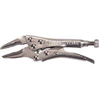 Locking Pliers with Wire Cutter, 4" Length, Long Nose Rideout Tool & Machine Inc.