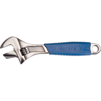 Adjustable Wrench, 8" L, 1-1/4" Max Width, Black Rideout Tool & Machine Inc.