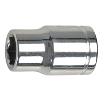 Douille SAE, 1/4", Prise 3/8", 6 pans Rideout Tool & Machine Inc.