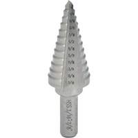 Progressive Step Drill, 1/4" - 3/8" , 1/8" Increments, High Speed Steel Rideout Tool & Machine Inc.