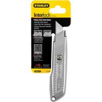 Couteau utilitaire &agrave; lame fixe Interlock, 5-1/2", Lame M&eacute;tal Rideout Tool & Machine Inc.