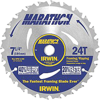 Contractor Saw Blades - Marathon<sup>®</sup> Saw Blades, 7-1/4", 24 Teeth TK657 | Rideout Tool & Machine Inc.