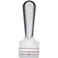 Razor Scrapers, High-Carbon Steel Blade, 1-1/2" Wide, Metal Handle Rideout Tool & Machine Inc.