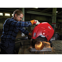 Abrasive Chop Saw, 14", 3900 No Load RPM, 120 V, 15 A TLV202 | Rideout Tool & Machine Inc.