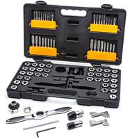SAE/Metric Ratcheting Tap & Die Set, 77 Pieces Rideout Tool & Machine Inc.