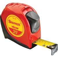 Ruban &agrave; mesurer pour ing&eacute;nieur, 1" x 25', Marques de goujon 1/16" Rideout Tool & Machine Inc.