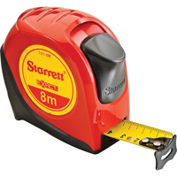 Ruban &agrave; mesurer long, 1" x 8 m, Marques de goujon Millim&egrave;tres Rideout Tool & Machine Inc.