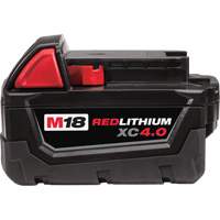 Bloc-piles M18 Redlithium, Lithium-ion, 18 V, 4 A Rideout Tool & Machine Inc.