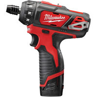 M12 Hex 2-Speed Screwdriver Kit, 1/4", 12 V, 275 in-lbs Max. Torque, Lithium-Ion Battery Rideout Tool & Machine Inc.