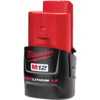 Bloc-piles M12 Redlithium 2.0, Lithium-ion, 12 V, 2 A Rideout Tool & Machine Inc.