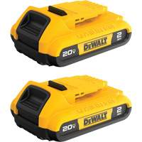 Max* Compact Batteries, Lithium-Ion, 20 V, 2 A Rideout Tool & Machine Inc.