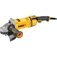 Large Angle Grinder with No Lock-On Switch, 7", 120 V, 15 A, 8500 RPM Rideout Tool & Machine Inc.
