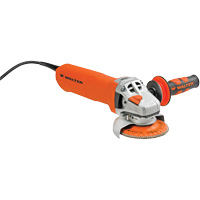 Mini Grinder with ZIP Cut Wheels, 4-1/2", 120 V, 8 A, 10000 RPM Rideout Tool & Machine Inc.