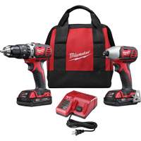 M18 Cordless 2-Tool Combo Kit, Lithium-Ion, 18 V Rideout Tool & Machine Inc.