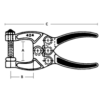 Plier Hold-Down Clamps - 424 Series TN097 | Rideout Tool & Machine Inc.