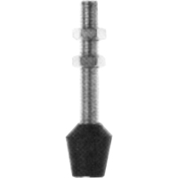 Replacement Spindles & Accessories - Flat-Tip Bonded Neoprene Caps TN134 | Rideout Tool & Machine Inc.