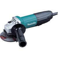Paddle Switch Angle Grinder with AC/DC Switch, 4-1/2", 120 V, 6 A, 11000 RPM TNB081 | Rideout Tool & Machine Inc.