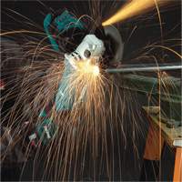 Angle Grinder with AC/DC Switch, 5", 10.5 A, 11000 RPM TNB114 | Rideout Tool & Machine Inc.
