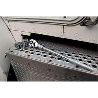 24-Tooth Quick Release Teardrop Ratchet, 3/4" Drive, Plain Handle Rideout Tool & Machine Inc.