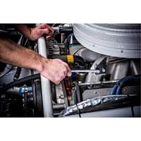 12-Point Long Pattern Wrench Set with Tool Roll, Combination, 15 Pieces, Imperial Rideout Tool & Machine Inc.