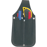 Utility Pouch, Knife Holder, Leather, 3 Pockets Rideout Tool & Machine Inc.