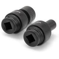 Jeu de 15 douilles m&eacute;triques flexibles universelles &agrave; chocs 3/8" &agrave; 6 pans Rideout Tool & Machine Inc.