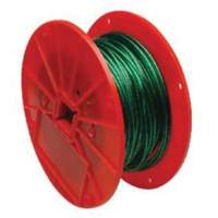 Wire Cable, 250' (76.2 m) x 1/16", 28 lbs. (0.014 tons), Vinyl Coated TQB484 | Rideout Tool & Machine Inc.