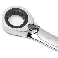 Jeu de cl&eacute;s &agrave; cliquets r&eacute;versibles SAE &agrave; 12 pans et 72 dents avec pochette &agrave; outils enroulable, Combinaison, 7 morceaux, Imp&eacute;rial Rideout Tool & Machine Inc.